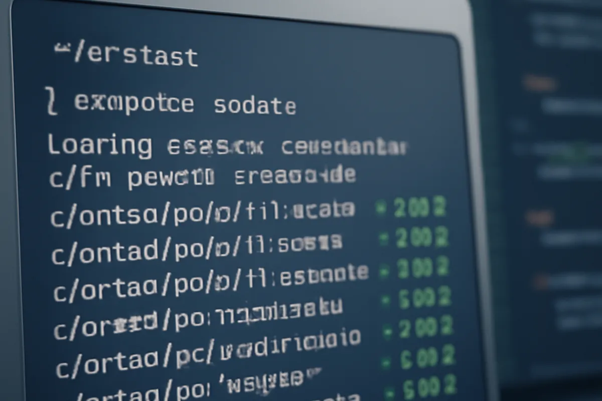 Checklist de migration Symfony affichée sur un écran de développeur