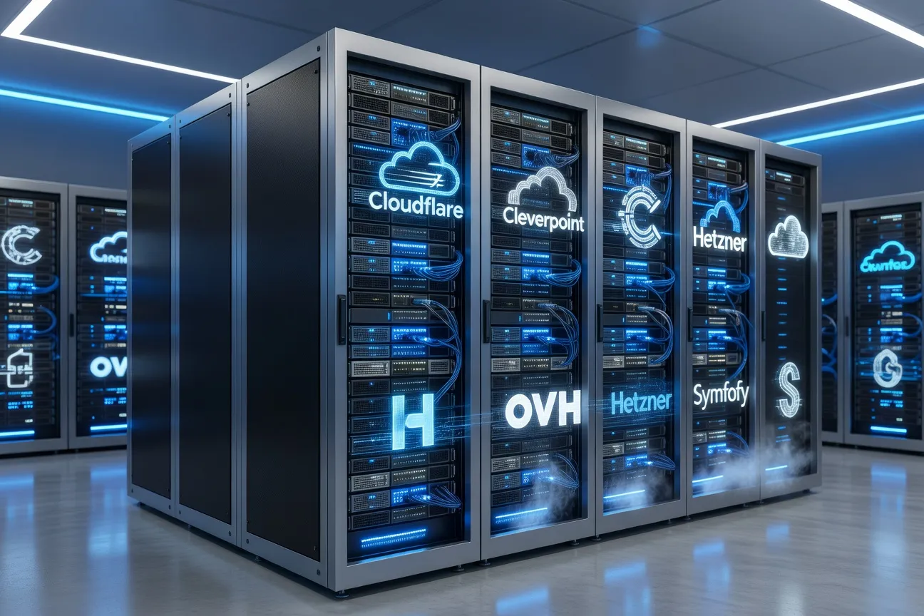 Comparatif h&eacute;bergement Symfony 2026