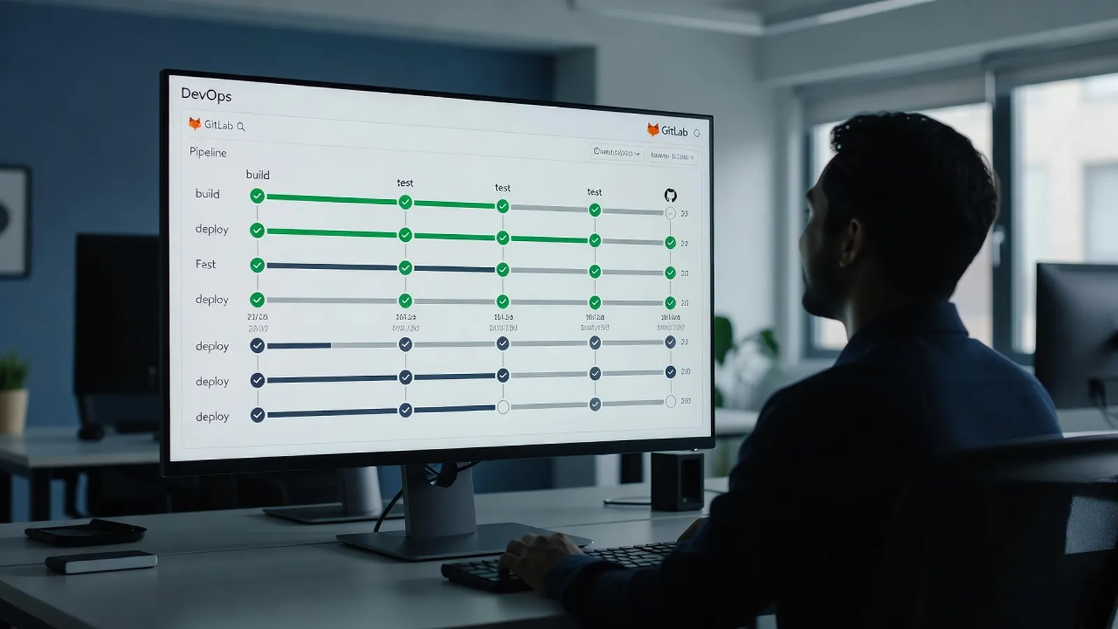 Pipeline CI/CD Symfony sur GitLab CI et GitHub Actions