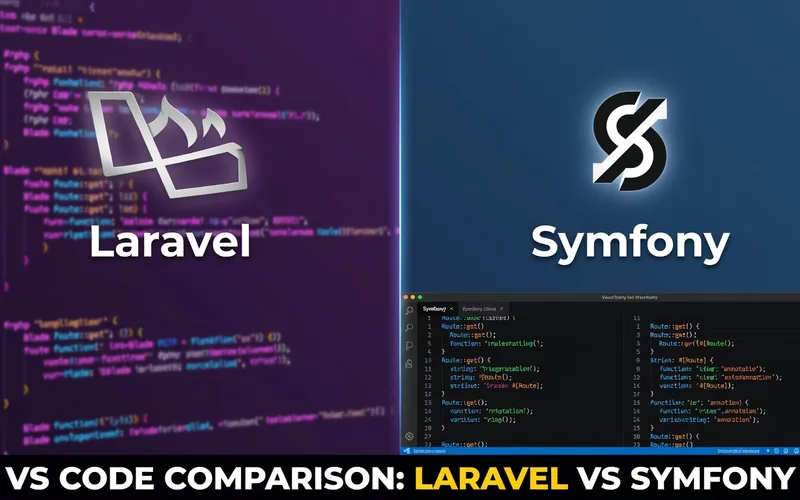 Comparaison Laravel vs Symfony en 2026 - frameworks PHP
